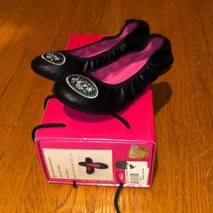 NFL NEW YORK JETS WOMENS SLIP ON LEATHER SHOES